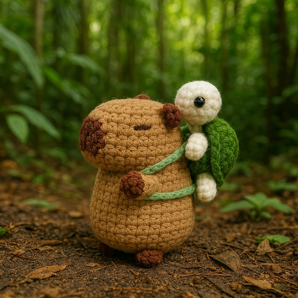 Capybara - Kit de crochet
